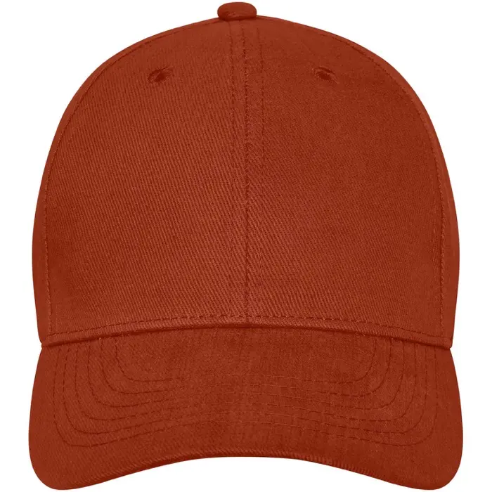 Gorra de 6 paneles Sarga gruesa de algodón cepillado Algodón, 260 g/m2 - Cene miniatura 2