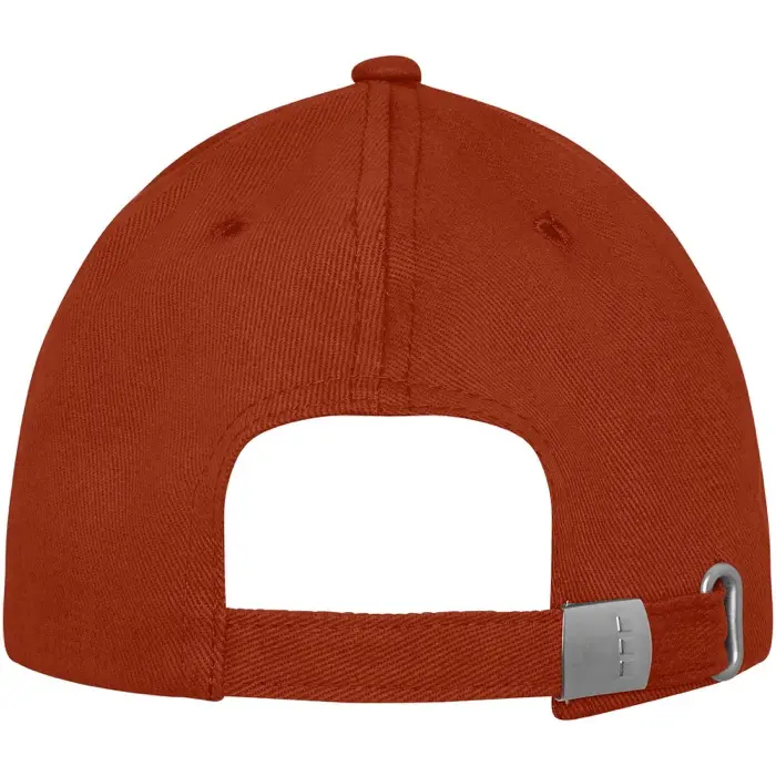 Gorra de 6 paneles Sarga gruesa de algodón cepillado Algodón, 260 g/m2 - Cene miniatura 3