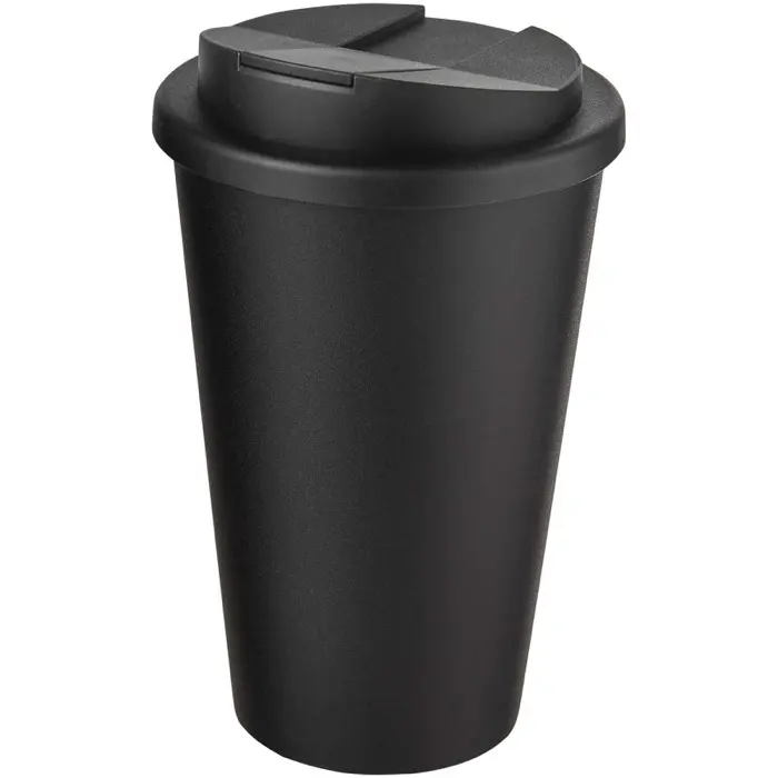 Americano® Vaso térmico de 350 ml con tapa antigoteo Polipropileno reciclado, Plástico PP - Yiwo miniatura 1