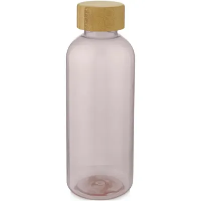 Botella de plástico reciclado de 650 ml Plástico PET reciclado, Madera de bambú, Plástico PP - Defi