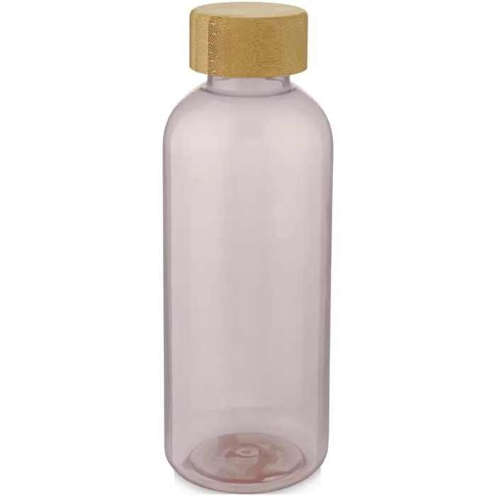 Botella de plástico reciclado de 650 ml Plástico PET reciclado, Madera de bambú, Plástico PP - Defi miniatura 1