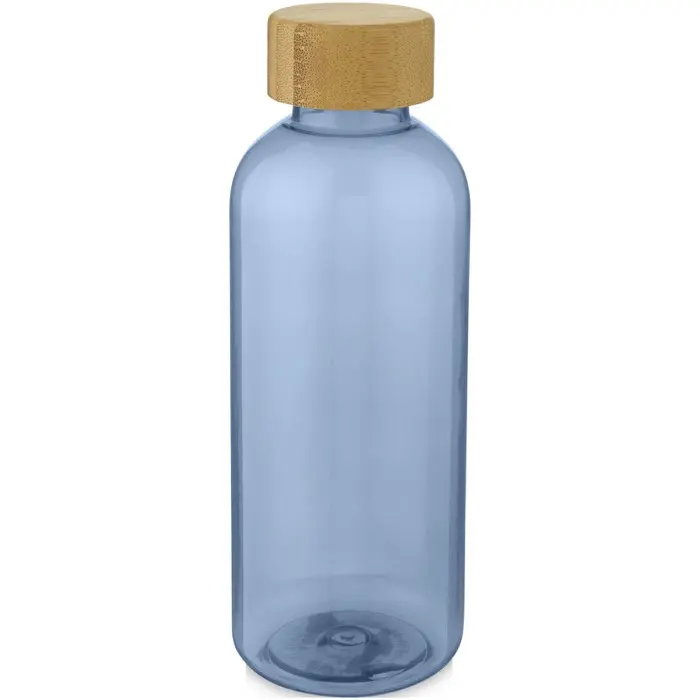 Botella de plástico reciclado de 650 ml Plástico PET reciclado, Madera de bambú, Plástico PP - Defi miniatura 1