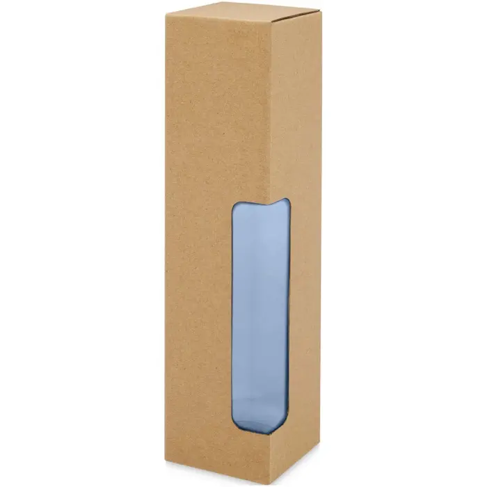 Botella de plástico reciclado de 650 ml Plástico PET reciclado, Madera de bambú, Plástico PP - Defi miniatura 3