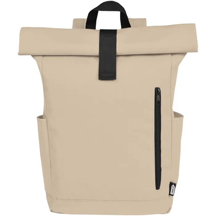 Mochila enrollable de 15,6" GRS RPET de 18 L 600D Poliéster reciclado con certificado GRS - Esyi miniatura 2