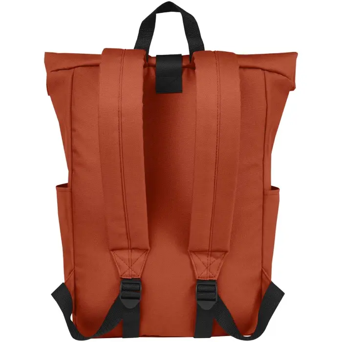 Mochila enrollable de 15,6" GRS RPET de 18 L 600D Poliéster reciclado con certificado GRS - Esyi miniatura 3