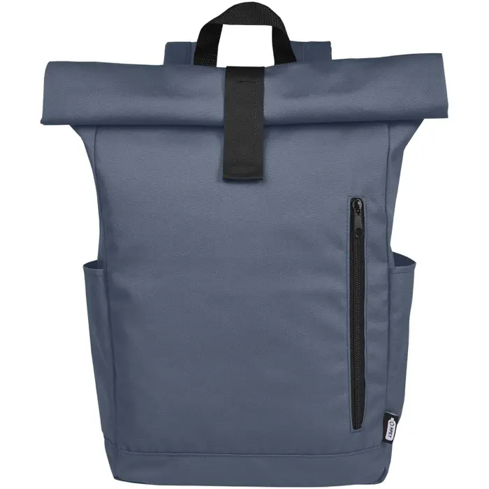 Mochila enrollable de 15,6" GRS RPET de 18 L 600D Poliéster reciclado con certificado GRS - Esyi miniatura 2