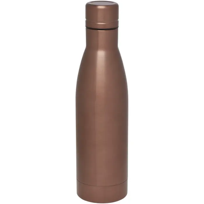 Bidón con aislamiento al vacío de 500 ml de cobre de acero inoxidable reciclado con certificación RCS 87% Acero inoxidable reciclado, 13% Plástico PP - Giqo miniatura 6