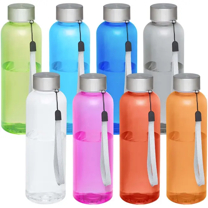 Bidón deportivo de RPET de 500 ml Plástico PET reciclado, Acero inoxidable - Qida miniatura 2