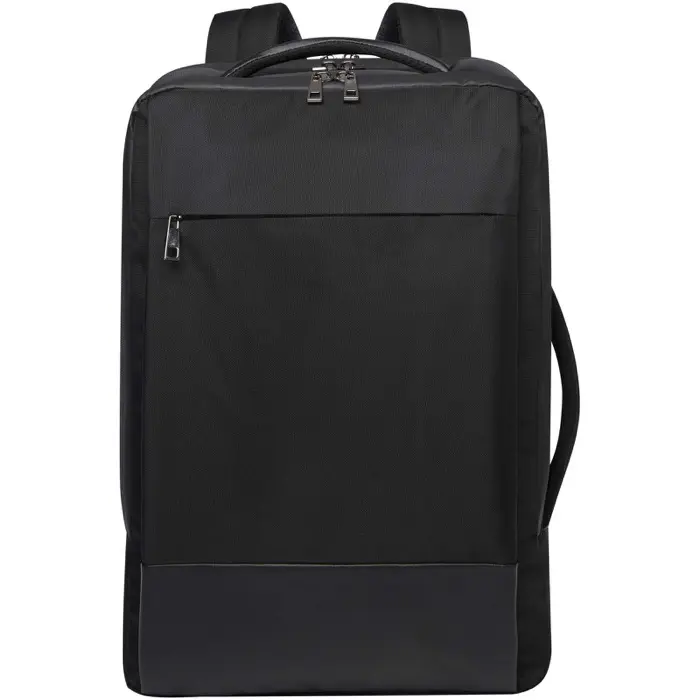 Mochila para portátil de 17" expandible de material reciclado GRS de 35 l Poliéster reciclado con certificado GRS - Abmi miniatura 2