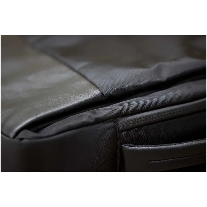 Mochila para portátil de 17" expandible de material reciclado GRS de 35 l Poliéster reciclado con certificado GRS - Abmi miniatura 7