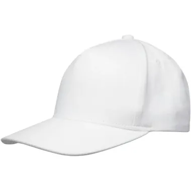 Gorra de material reciclado de cinco paneles Aware™ Sarga gruesa de algodón cepillado 70% Algodón reciclado, 30% Poliéster reciclado, 240 g/m2 - Ilmo