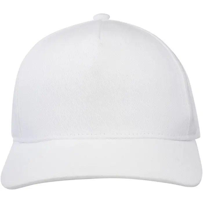 Gorra de material reciclado de cinco paneles Aware™ Sarga gruesa de algodón cepillado 70% Algodón reciclado, 30% Poliéster reciclado, 240 g/m2 - Ilmo miniatura 2