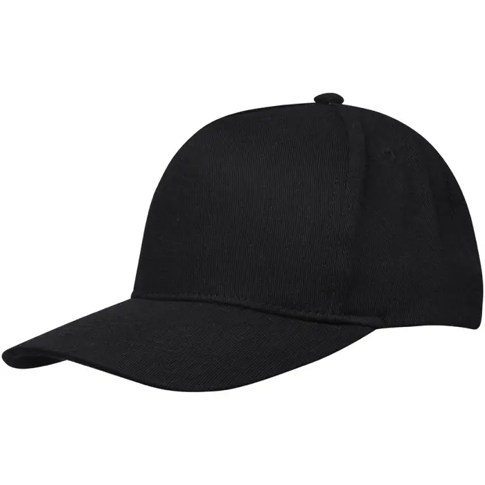 Gorra de material reciclado de cinco paneles Aware™ Sarga gruesa de algodón cepillado 70% Algodón reciclado, 30% Poliéster reciclado, 240 g/m2 - Ilmo miniatura 1