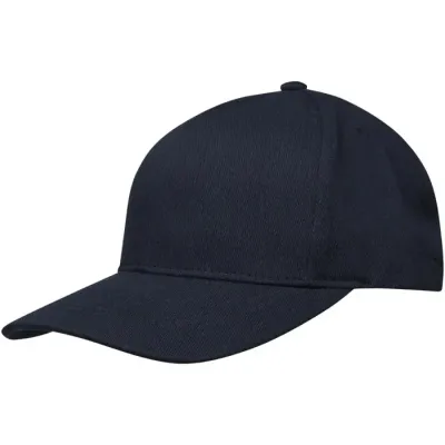 Gorra de material reciclado de seis paneles Aware™ Sarga gruesa de algodón cepillado 70% Algodón reciclado, 30% Poliéster reciclado, 240 g/m2 - Ubap