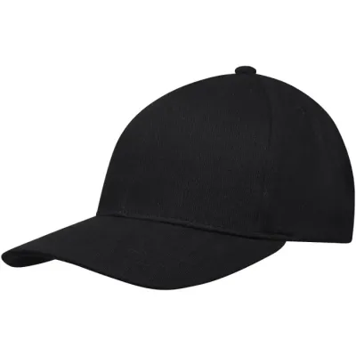 Gorra de material reciclado de seis paneles Aware™ Sarga gruesa de algodón cepillado 70% Algodón reciclado, 30% Poliéster reciclado, 240 g/m2 - Ubap