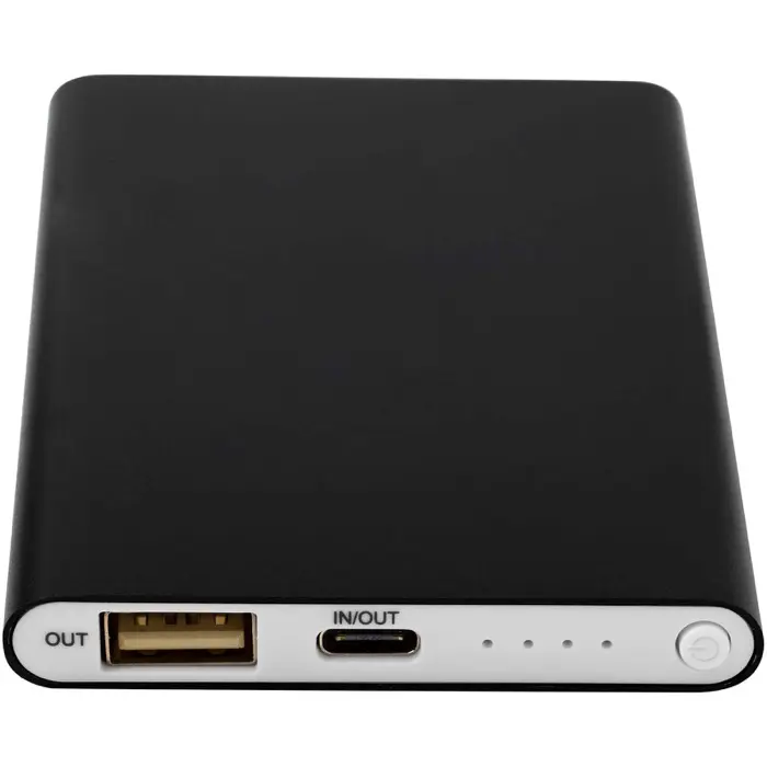 Batería externa tipo C de aluminio reciclado de 4000 mAh Aluminio reciclado - Atef miniatura 5