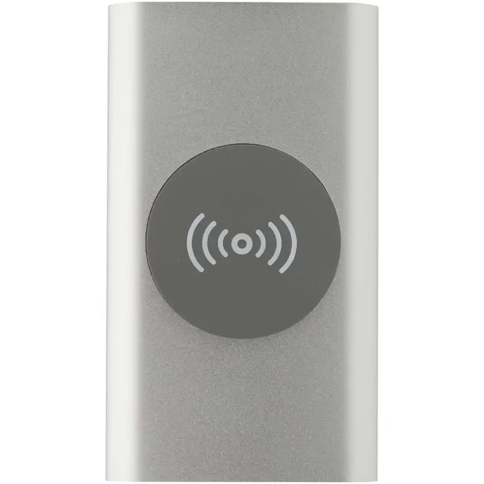 Batería externa inalámbrica tipo C de aluminio reciclado de 4000 mAh Aluminio reciclado - Puog miniatura 2