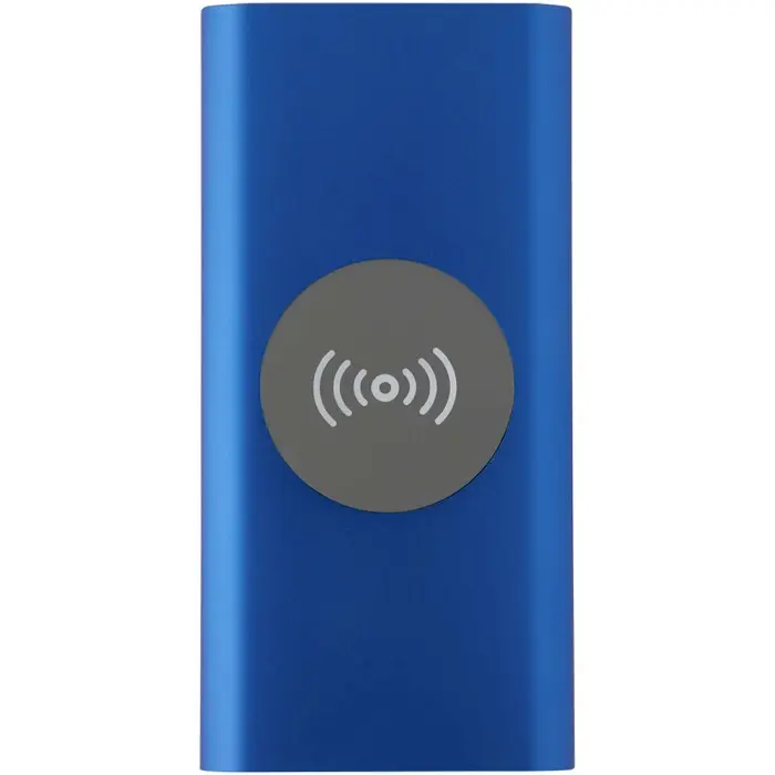 Batería externa inalámbrica tipo C de aluminio reciclado de 8000 mAh Aluminio reciclado - Abbe miniatura 2