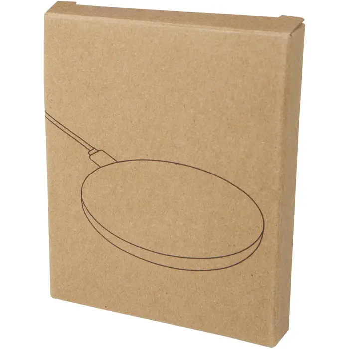 Base de carga inalámbrica de bambú de 15 W Bambú certificado FSC - Onav miniatura 4