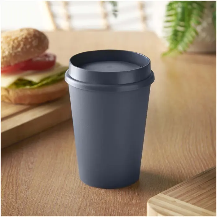 Vaso de 300 ml con tapa de 360° Plástico PP - Xees miniatura 4