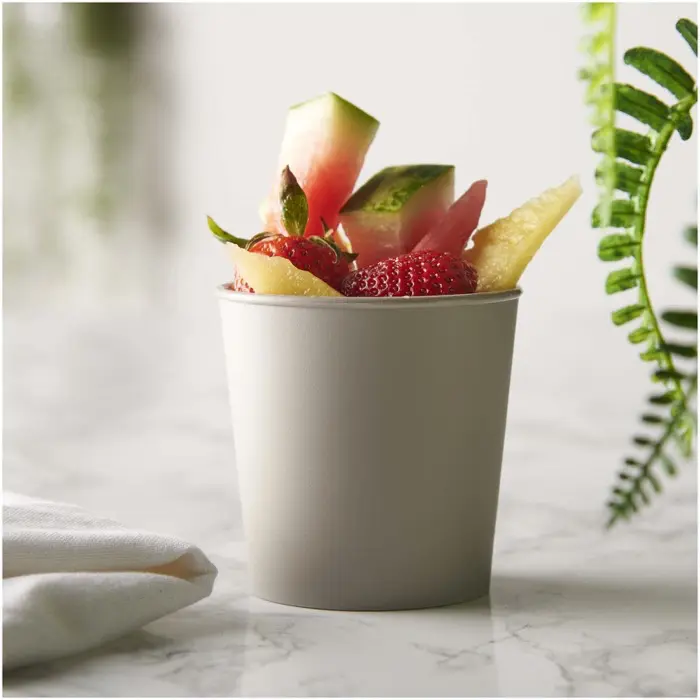 Vaso de 200 ml Plástico PP Bioplástico de caña de azúcar - Evxa miniatura 4