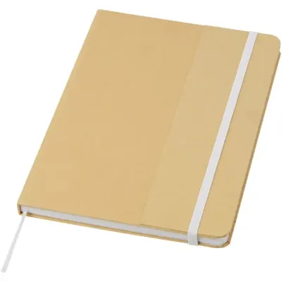 Libreta de tapa dura A5 de cartón reciclado Papel certificado FSC - Leek