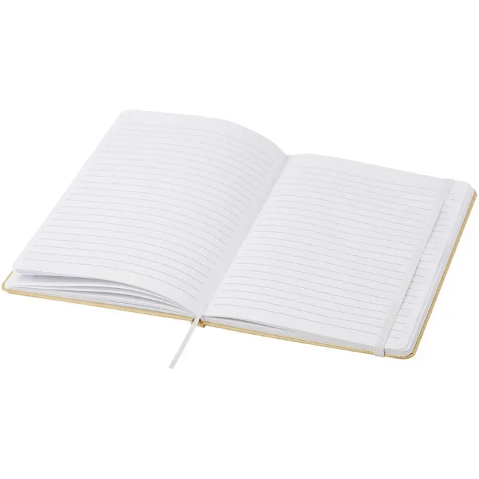 Libreta de tapa dura A5 de cartón reciclado Papel certificado FSC - Leek miniatura 4