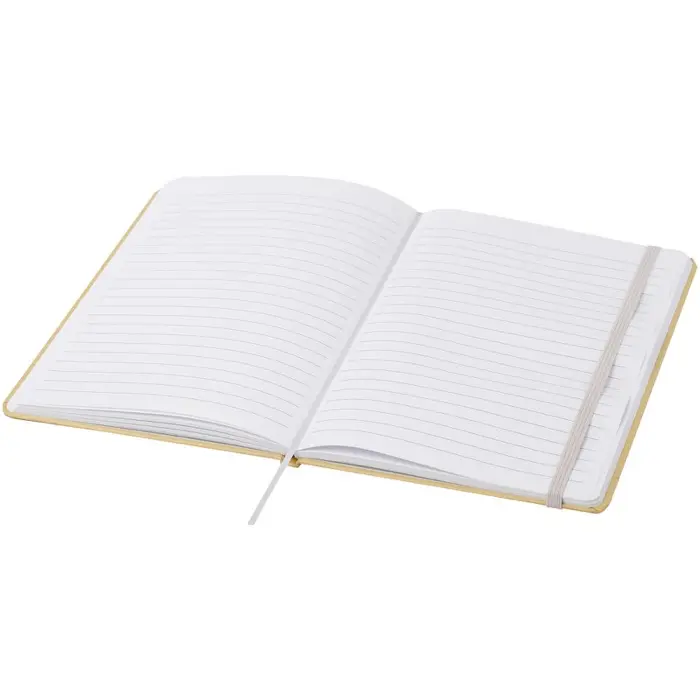 Libreta de tapa dura A5 de cartón reciclado Papel certificado FSC - Leek miniatura 4