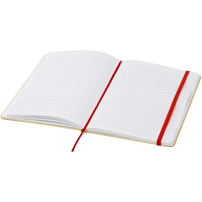 Libreta de tapa dura A5 de cartón reciclado Papel certificado FSC - Leek miniatura 4