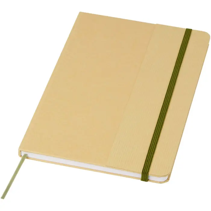 Libreta de tapa dura A5 de cartón reciclado Papel certificado FSC - Leek miniatura 1