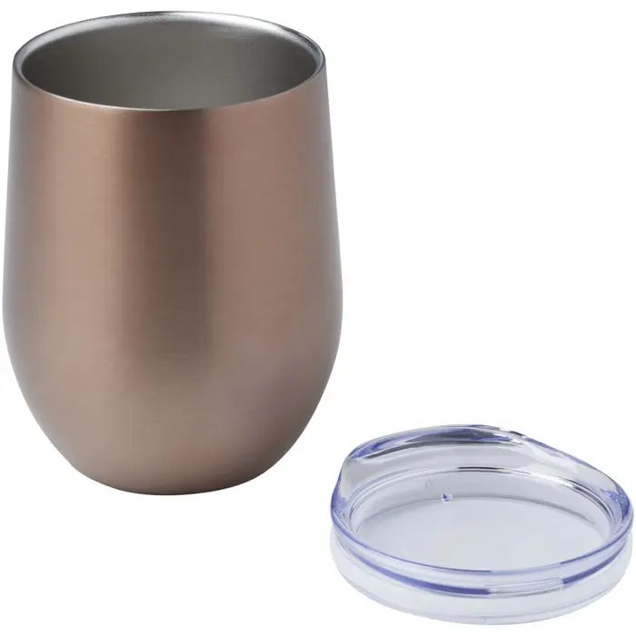 Taza con aislamiento de cobre de 350 ml de acero inóxidable reciclado con certificado RCS Acero inoxidable reciclado - Ergo miniatura 4