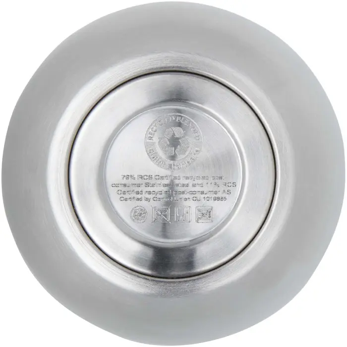 Taza con aislamiento de cobre de 350 ml de acero inóxidable reciclado con certificado RCS Acero inoxidable reciclado - Ergo miniatura 6
