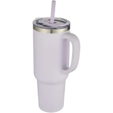 Vaso de cobre de 1200 ml con doble pared, pajita, aislamiento y certificado RCS Acero inoxidable reciclado - Apbo