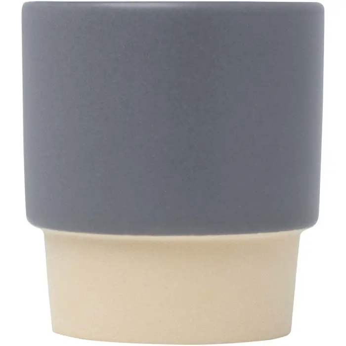 Taza de espresso apilable de 130 ml con fondo de arcilla Cerámica - Xiil miniatura 2