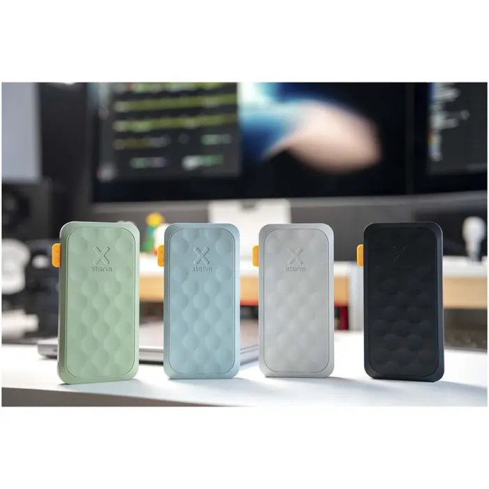 Batería externa de 20 000 mAh y 35 W Plástico ABS reciclado - Esan miniatura 11