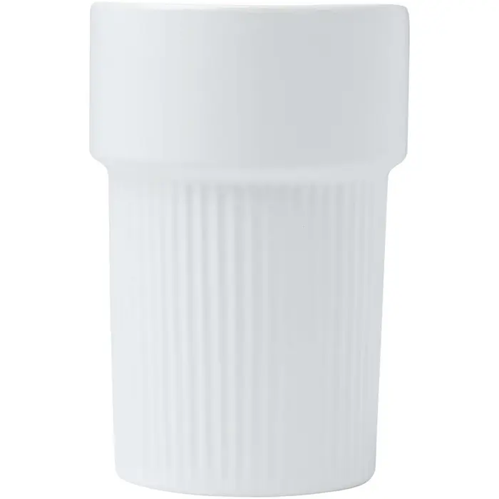 Vaso de 340 ml con funda de bambú 94% Gres esmaltado - Osoz miniatura 2