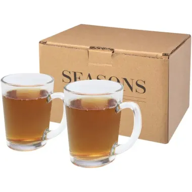 Set de 2 vasos de vidrio para té Vidrio - Omxo