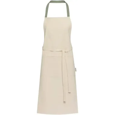 Delantal de algodón reciclado de 200 g/m² Algodón reciclado certificado GRS, 210 g/m2 - Goim