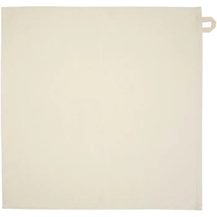 Paño de cocina de algodón reciclado de 200 g/m² Algodón reciclado certificado GRS, 210 g/m2 - Qoeg miniatura 2