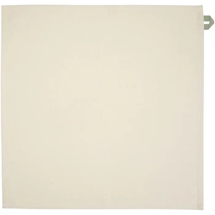 Paño de cocina de algodón reciclado de 200 g/m² Algodón reciclado certificado GRS, 210 g/m2 - Qoeg miniatura 2