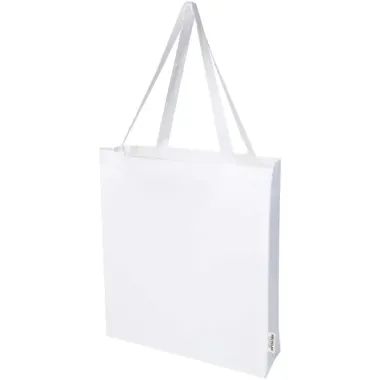 Bolsa Tote con refuerzos de algodón reciclado GRS de 140 g/m² Algodón reciclado certificado GRS, 140 g/m2 - Feun