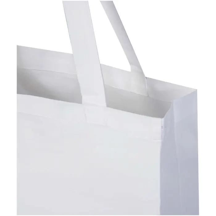 Bolsa Tote con refuerzos de algodón reciclado GRS de 140 g/m² Algodón reciclado certificado GRS, 140 g/m2 - Feun miniatura 4