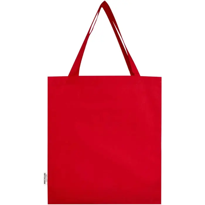 Bolsa Tote con refuerzos de algodón reciclado GRS de 140 g/m² Algodón reciclado certificado GRS, 140 g/m2 - Feun miniatura 3