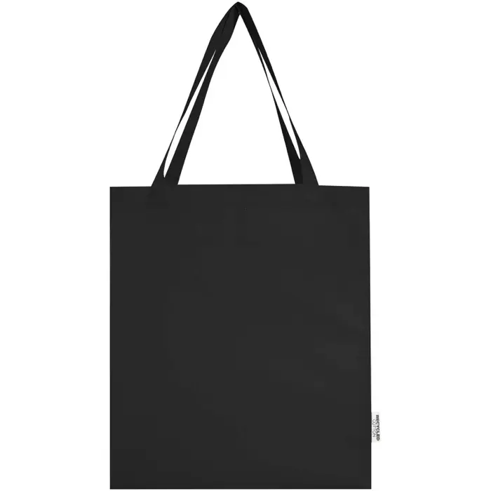 Bolsa Tote con refuerzos de algodón reciclado GRS de 140 g/m² Algodón reciclado certificado GRS, 140 g/m2 - Feun miniatura 2