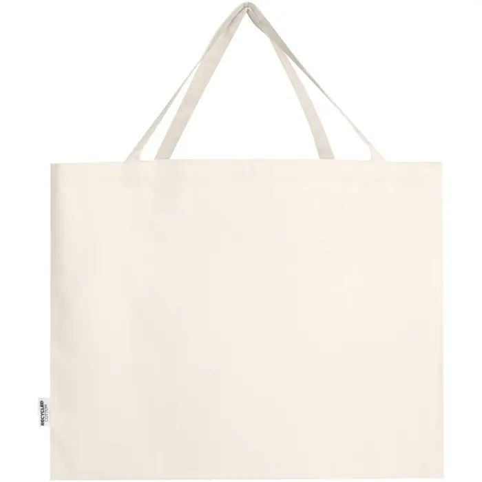 Bolsa Tote de algodón reciclado GRS de 220 g/m² Algodón reciclado certificado GRS - Peot miniatura 3