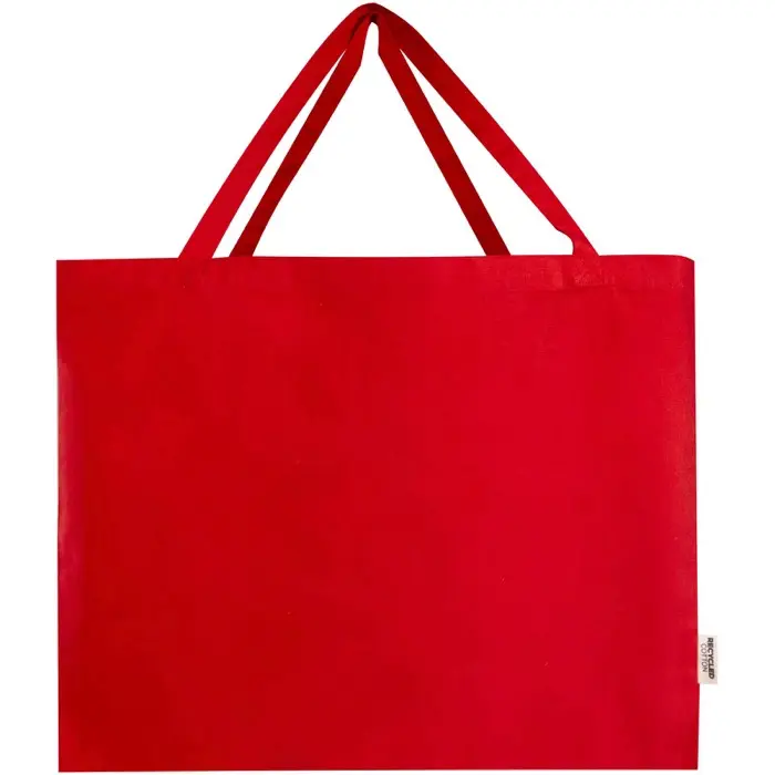 Bolsa Tote de algodón reciclado GRS de 220 g/m² Algodón reciclado certificado GRS - Peot miniatura 2
