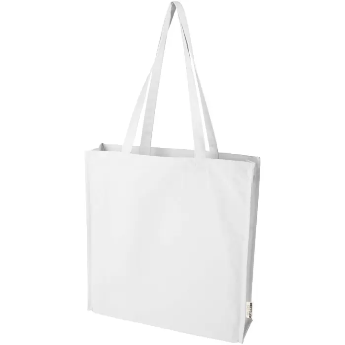 Bolsa Tote algodón reciclado 100% GRS con refuerzos de 270 g/m² Algodón - Puci miniatura 1
