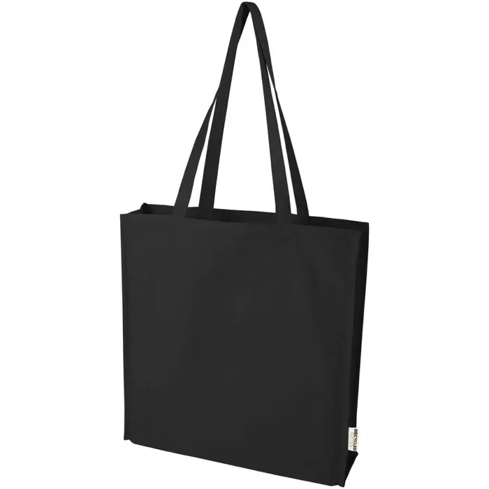 Bolsa Tote algodón reciclado 100% GRS con refuerzos de 270 g/m² Algodón - Puci miniatura 1