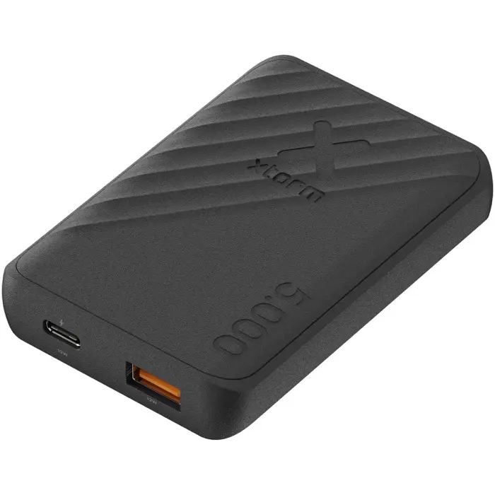 Batería externa de carga rápida de 12 W y 5000 mAh Plástico ABS reciclado - Cawa miniatura 6