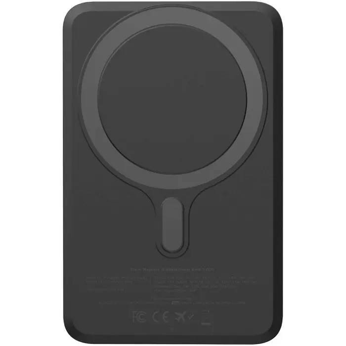 Batería externa inalámbrica magnética de 5000 mAh Plástico ABS reciclado, PC reciclado - Maub miniatura 3